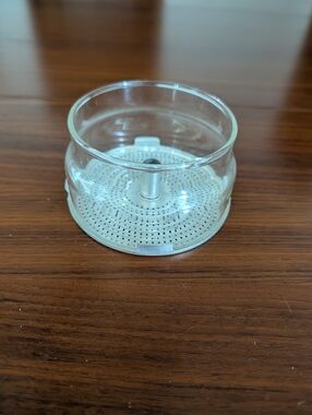 Vintage Pyrex Replacement Glass for Basket Assembly 6 Cup Pyrex Percolator